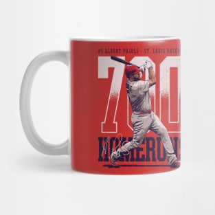 Albert Pujols St.Louis 700 Home Runs Bold Mug